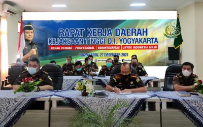 Rapat Kerja Daerah Kejaksaan Tinggi D.I. Yogyakarta