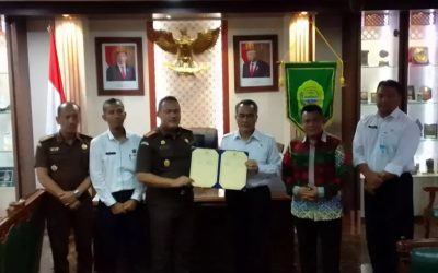 MOU Kejaksaan Negeri Bantul Antara Pemerintah Kabupaten Bantul