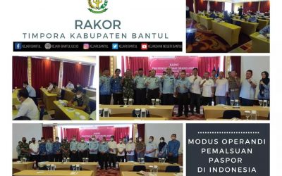 Rapat Koordinasi Tim Pengawasan Orang Asing