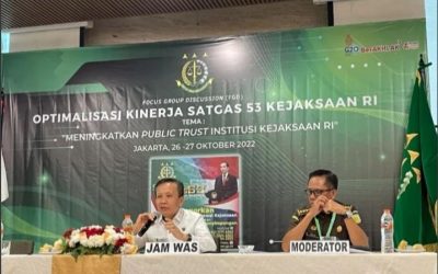 JAMWAS KEJAGUNG RI : Pengawasan Berperan Tingkatkan Akuntabilitas dan Integritas