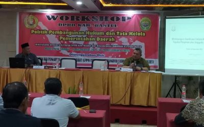 Workshop DPRD Kabupaten Bantul