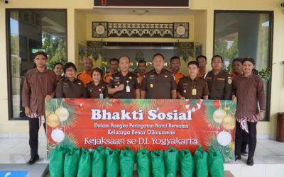 Bhakti Sosial Natal Kejaksaan se DI Yogyakarta
