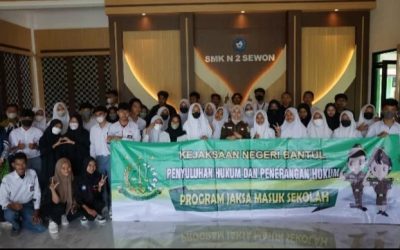 Jaksa Masuk Sekolah : SMKN 2 Sewon, Bantul