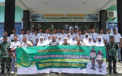 Jaksa Masuk Sekolah : SMKN 1 Sanden