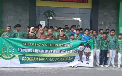 Jaksa Masuk Sekolah : SMP Muhammadiyah Kasihan, Bantul