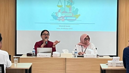 Penyuluhan Hukum pada Dinas Pemberdayaan Perempuan dan Perlindungan Anak, Pengendalian Penduduk, dan Keluarga Berencana (P3APPKB)