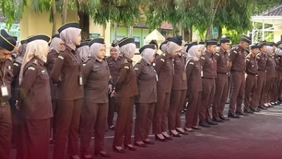 Kejari Bantul : Apel Kerja
