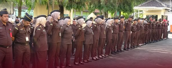 Kejari Bantul : Apel Kerja