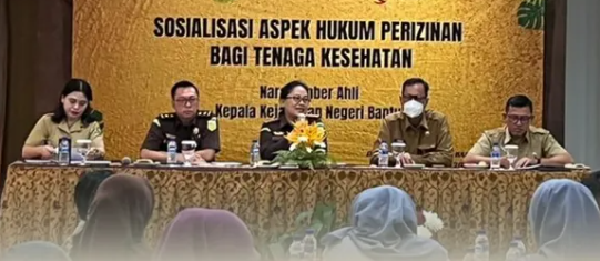 Sosialisasi Aspek Hukum Perijinan Tenaga Kesehatan Kabupaten Bantul