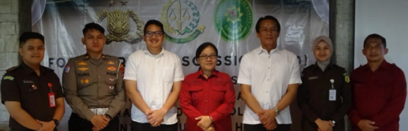 Focus Group Discussion (FGD) mengenai KUHP dan KUHAP antara Penyidik Kepolisian, Penuntut Umum, dan Hakim.