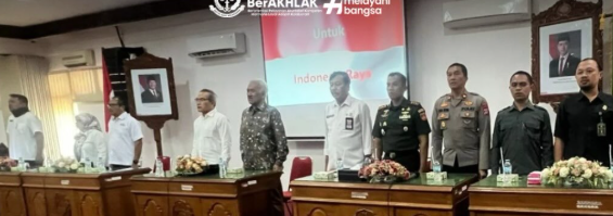 Seremonial Serah Terima Bulan Dana PMI Tahun 2025