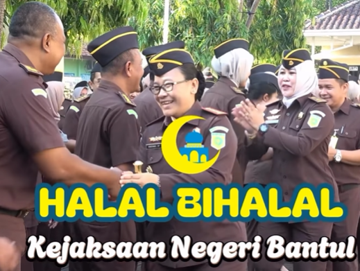 Halal Bihalal Pasca Idul Fitri Kejaksaan Negeri Bantul