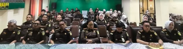 Kunjungan Kerja Virtual Jaksa Agung RI