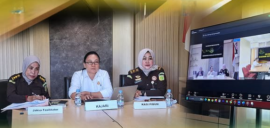 Kejari Bantul : Ekspose Restorative Justice (RJ) Perkara Tindak Pidana Umum