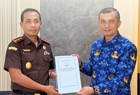 Penyerahan Legal Opinion (LO) Kejaksaan Negeri Bantul kepada Dinas Pendidikan, Kepemudaan dan Olahraga Kab. Bantul