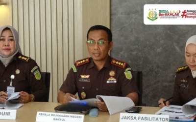 Ekspose Mekanisme Keadilan Restoratif terhadap Perkara Tindak Pidana Perusakan