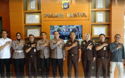 Perkuat Sinergi Kejari Bantul dan Polres Bantul