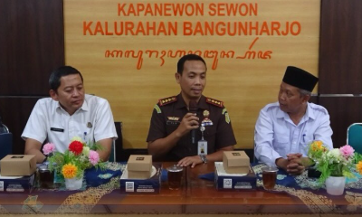 Kejari Bantul : Penerangan Hukum Kalurahan Bangunharjo