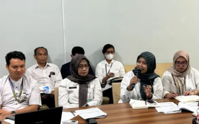 Rapat Evaluasi Paket Belanja Modal Bangunan Gedung RSUD Saras Adyatma