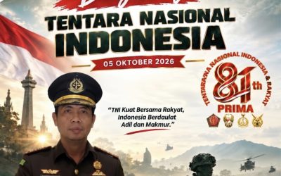 Dirgahayu TNI ke-81 Tahun 2026